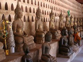 Laos tour, river and forest